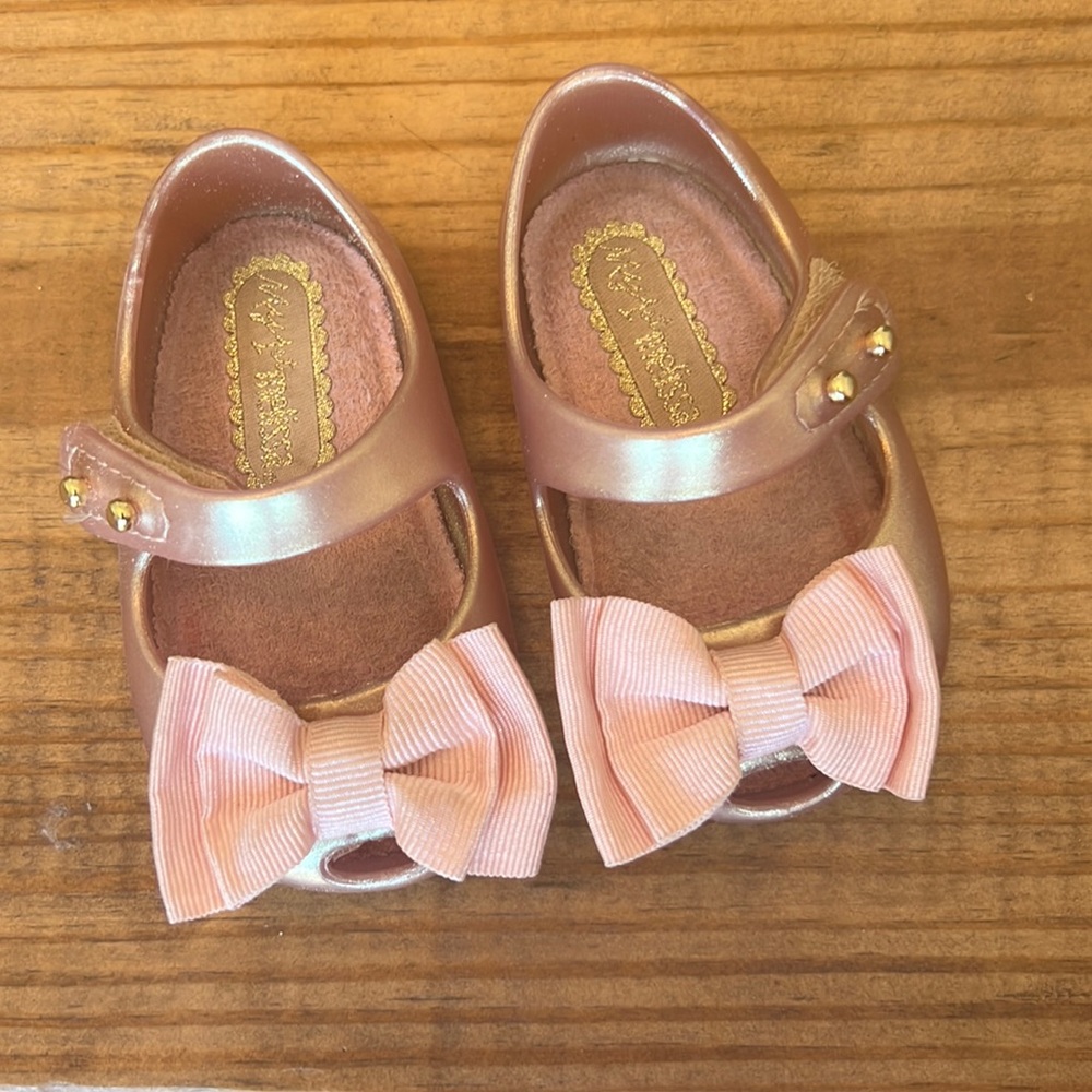 My 1st Melissa blush shoes